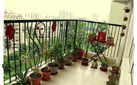 Balcony garden design ideas
