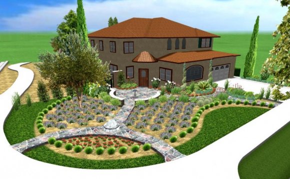 Front Yard Landscape Design