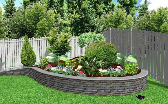 Garden flower bed ideas home