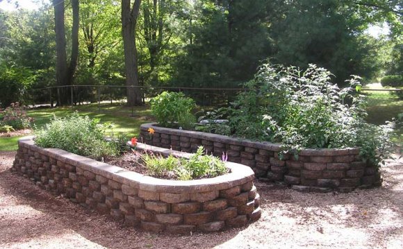 Block planters for flower