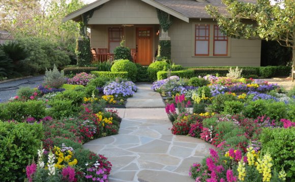 Outdoor:Front Door Flowers