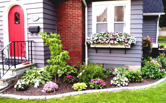 Pleasant Flower Beds Design