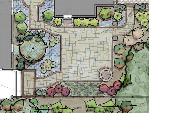 House Garden Plan