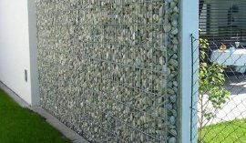 gabion wall design ideas garden design garden privacy fence