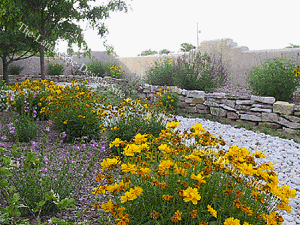 inexpensive rock retaining wall