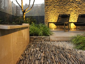 Limestone, Trough Daniel Shea Contemporary Garden Design Norfolk, UK