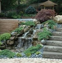 pondless waterfall design ideas garden water features garden decor