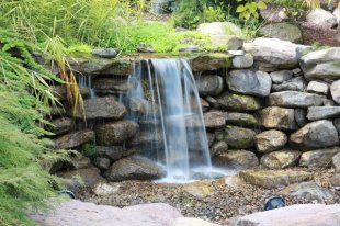 Pondless waterfalls small garden decorating ideas patio decor