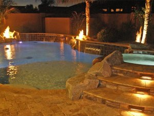 Pool Lights Alexon Design Group Gilbert, AZ