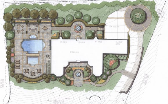 Residential Landscape Design plan