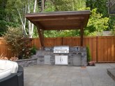 Backyard BBQ area Design ideas