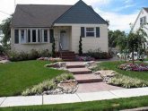 Examples of front yard Landscaping