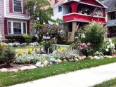 Small front yard flower Beds